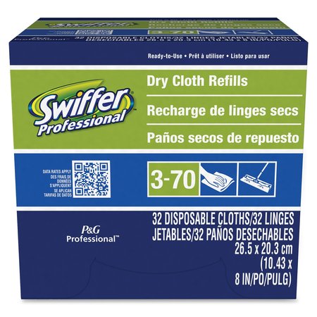 SWIFFER Sweeper Refill Dry Cloths, PK 32 PGC33407